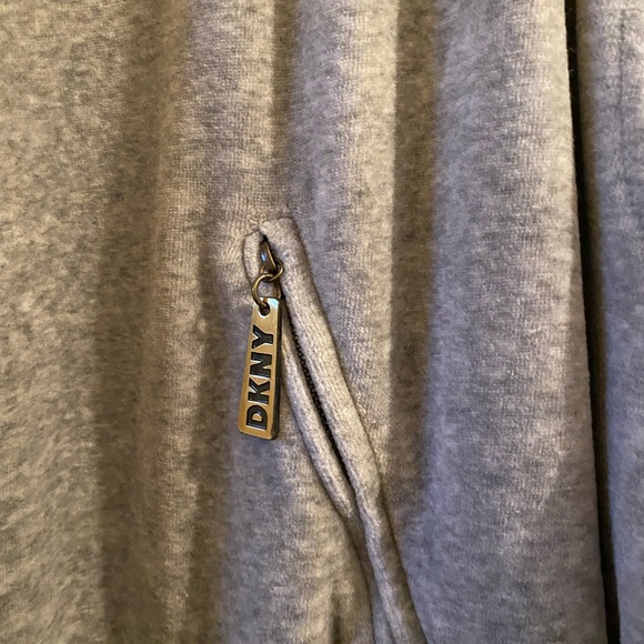 Vintage DKNY Gray Cotton Jacket - Picture 6 of 11